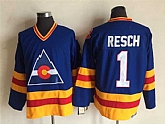 Colorado Avalanche #1 Chico Resch Blue CCM Throwback Stitched Jersey (1),baseball caps,new era cap wholesale,wholesale hats